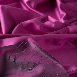 Bougainvillea Reversible Silk Scarf - Thumbnail