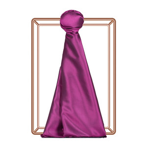 Bougainvillea Shantung Silk Scarf - Thumbnail