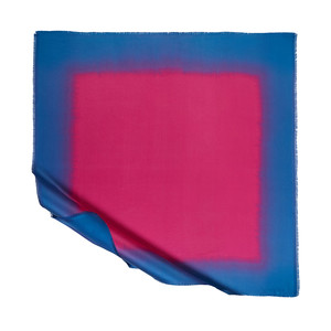 Boysenberry Gradient Silk Scarf - Thumbnail