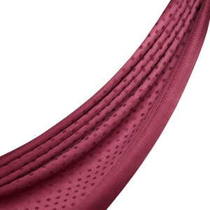 Boysenberry Polka Wool Silk Scarf - Thumbnail