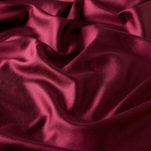 Boysenberry Reversible Silk Neck Scarf - Thumbnail