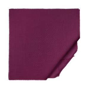 Boysenberry Zebra Print Wool Silk Scarf - Thumbnail