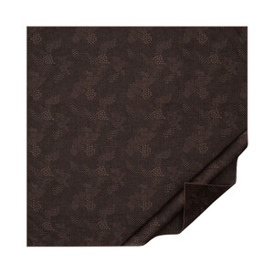 ipekevi - Brown Ethnic Harmony Print Cotton Scarf