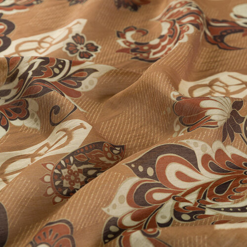 Brown Gold Serenad Tencel Scarf