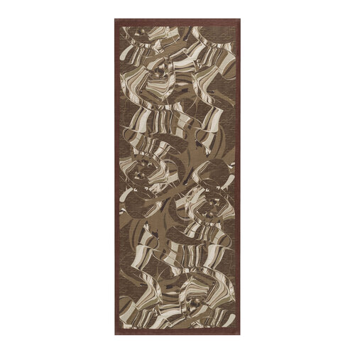 Brown Marble Flow Tencel Scarf