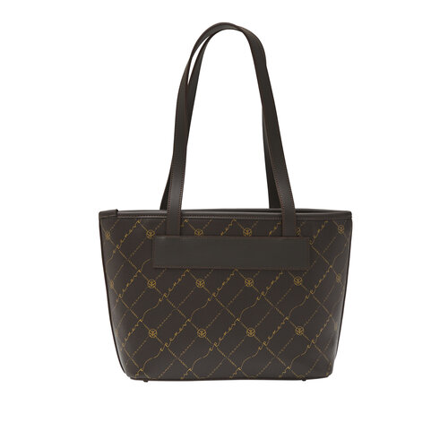 Brown Monogram Tote Bag