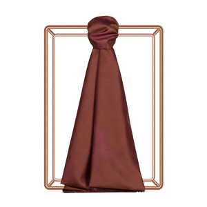 Brown Spray Paint Print Silk Scarf - Thumbnail