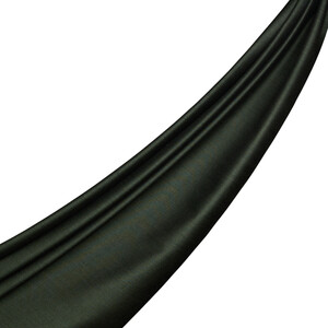 ipekevi - شال صوف وحرير ساده لون أخضر ipekevi - شال صوف وحرير ساده لون أخضر