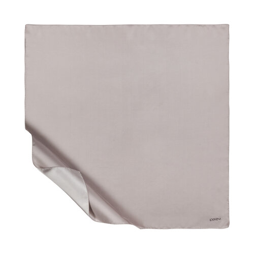 Cannoli Cream Plain Silk Twill Scarf