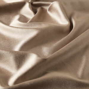 Cannoli Cream Reversible Silk Neck Scarf - Thumbnail