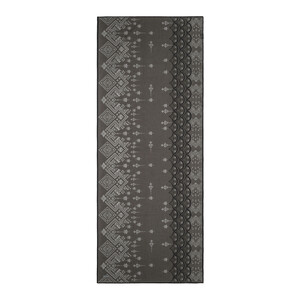 Charcoal Carpet Essence Cotton Scarf - Thumbnail