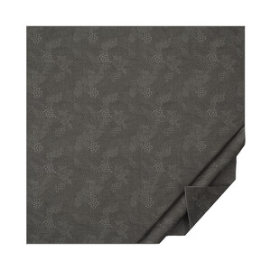 ipekevi - Charcoal Ethnic Harmony Print Cotton Scarf
