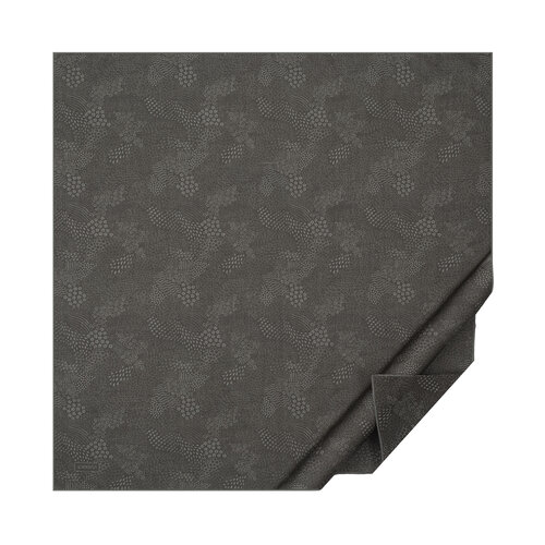 Charcoal Ethnic Harmony Print Cotton Scarf