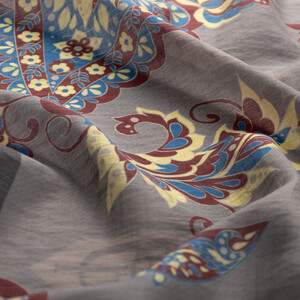 Charcoal Grey Serenad Tencel Scarf - Thumbnail
