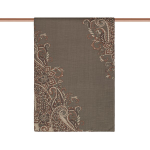 ipekevi - Charcoal Lavina Print Tencel Scarf (1)