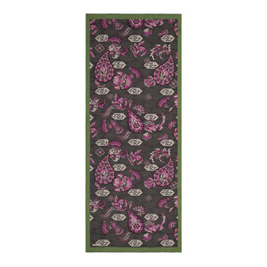 Charcoal Purple Serenad Tencel Scarf - Thumbnail