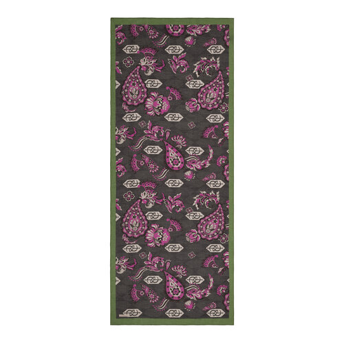 Charcoal Purple Serenad Tencel Scarf