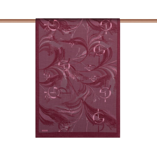 Cherry Mono Flow Print Tencel Scarf