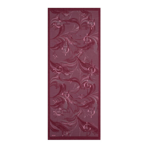 Cherry Mono Flow Print Tencel Scarf