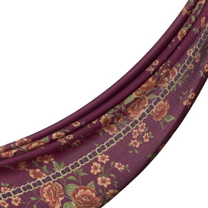 ipekevi - Cherry Spring Frame Print Tencel Scarf