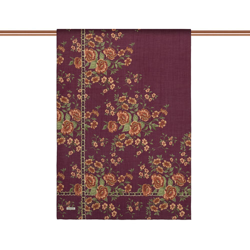 Cherry Spring Frame Print Tencel Scarf