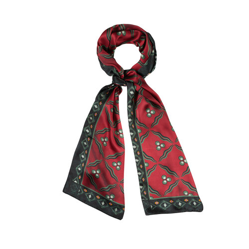 Cintemani Silk Twill Scarf Model 01