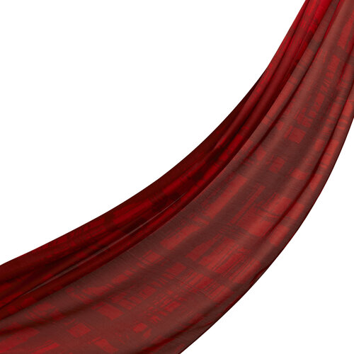 Classic Burgundy Dilemma Cotton Rayon Scarf