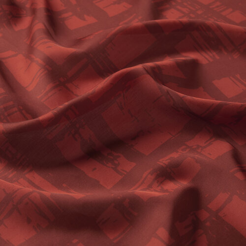 Classic Burgundy Dilemma Cotton Rayon Scarf