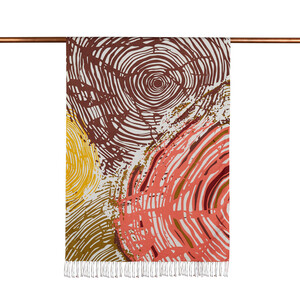 ipekevi - Colorful Zebra Print Silk Scarf Model 05 (1)