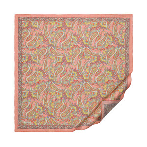 Copper Armoni Print Tencel Scarf - Thumbnail