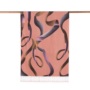 ipekevi - Copper Betta Print Silk Scarf (1)