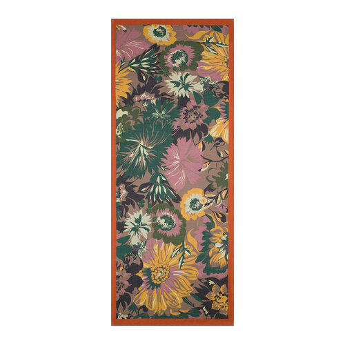 Copper Nihavent Print Tencel Scarf