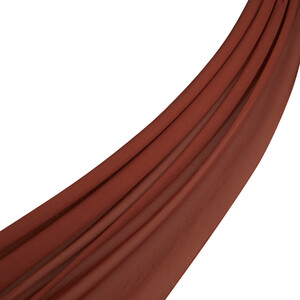 Copper Plain Cotton Scarf - Thumbnail