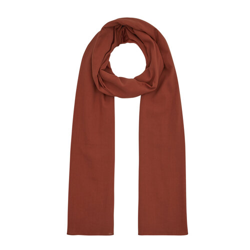 Copper Plain Cotton Scarf