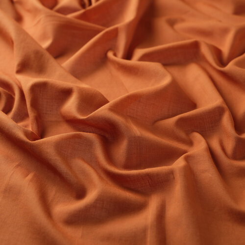 Copper Plain Cotton Scarf