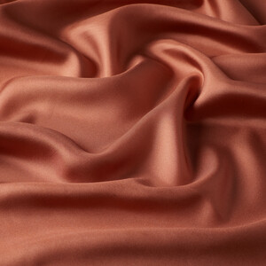 ipekevi - Copper Red Frame Silk Twill Scarf (1)