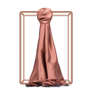 ipekevi - Copper Reversible Silk Scarf