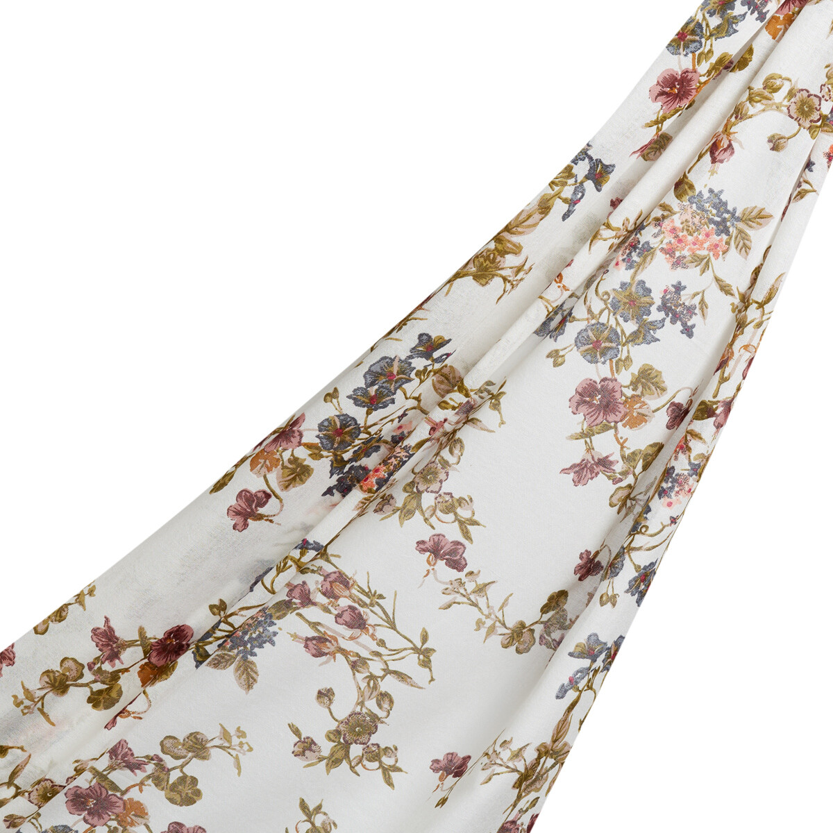 cream cotton scarf