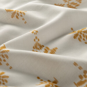 Cream Carpet Essence Cotton Scarf - Thumbnail