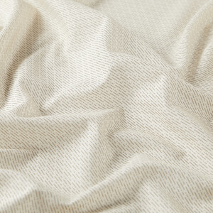 Cream Equilateral Loop Cotton Scarf - Thumbnail