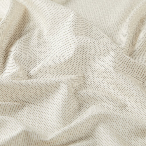 Cream Equilateral Loop Cotton Scarf