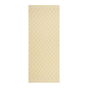 Cream IE Monogram Wool Silk Scarf - Thumbnail