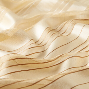 ipekevi - Cream Organza Silk Scarf (1)