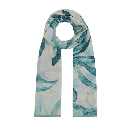 Cream Palmaria Cotton Scarf