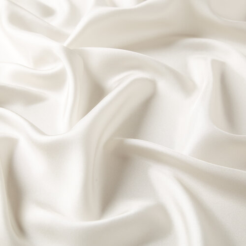 Cream Signature Silk Twill Scarf
