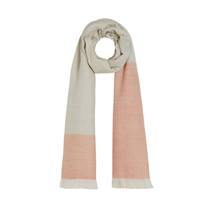 ipekevi - Cream Wool Scarf (1)