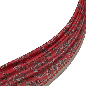 ipekevi - Dağ Çileği Mezopotamya Model 04 Desenli Tensel Şal