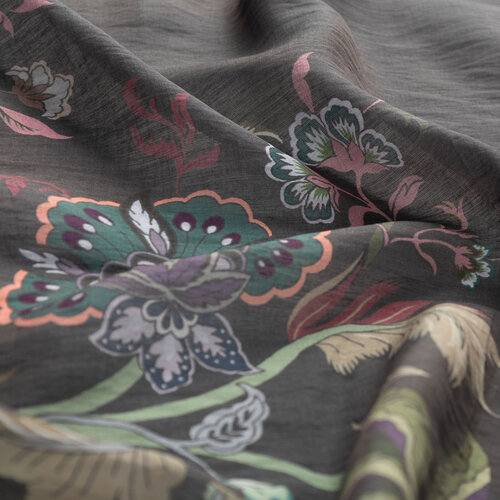 Dark Charcoal Nazenin Tencel Scarf