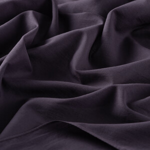 Dark Charcoal Plain Cotton Scarf - Thumbnail