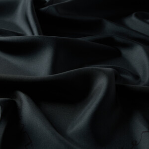 ipekevi - Dark Green Signature Silk Twill Scarf (1)